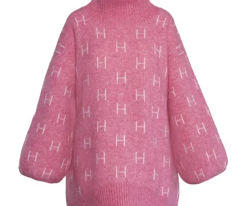 FAM Long Sweater - Chateau Rose