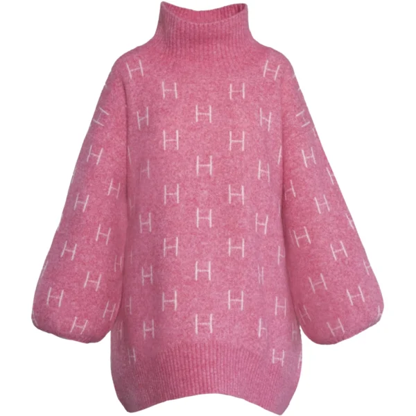 FAM Long Sweater - Chateau Rose