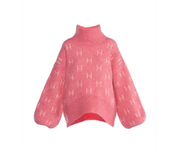 FAM Short Sweater - Chateau Rose