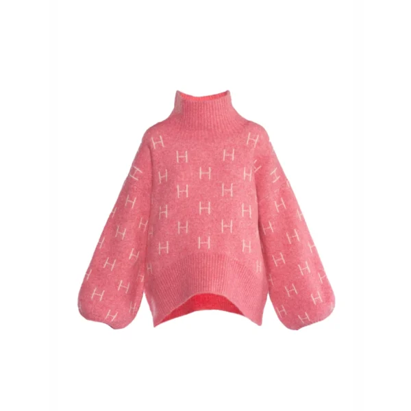 FAM Short Sweater - Chateau Rose